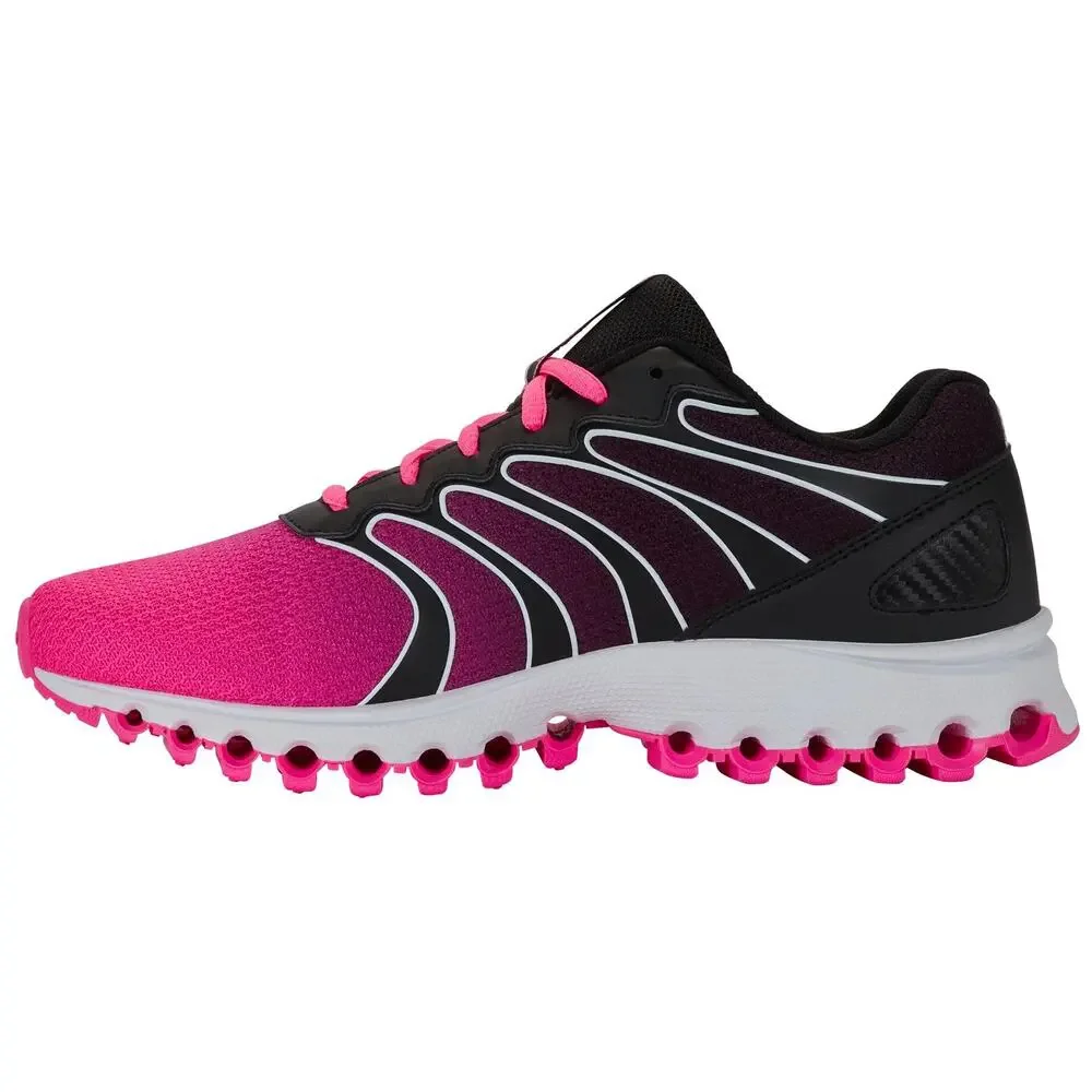 K-SWISS WOMEN'S TUBES 200 TRAINING SHOE, BLACK/NEON PINK, 8.5 W